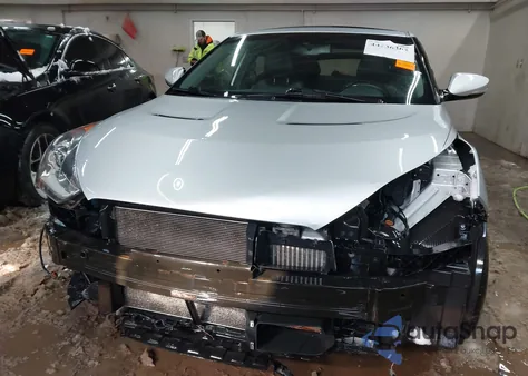 2013 Hyundai Veloster Turbo W/Blue from USA, damaged, VIN KMHTC6AE4DU108469